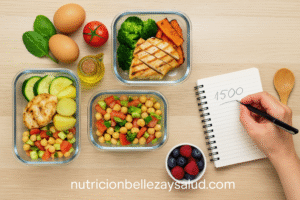 Dieta de 1500 calorías: menú semanal basado en comida real (con macros aproximados)