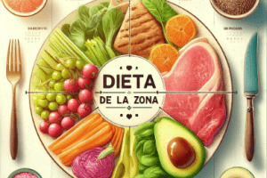 Dieta de la zona: menú semanal (7 días) + guía 40-30-30 (con versión sin contar “bloques”)