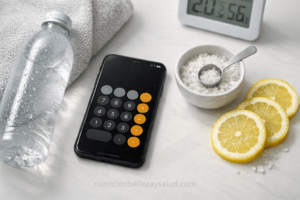 Calculadora de hidratación y electrolitos: agua, sodio y potasio (según tu sudor)