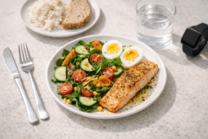 Efecto de la fibra antes del carbohidrato: orden de comida y pico de glucosa