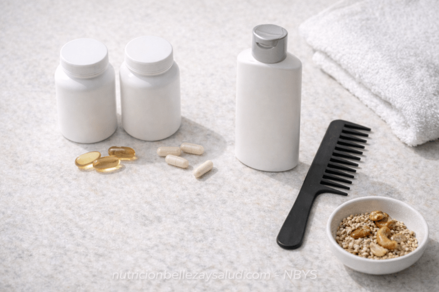 suplementos para dermatitis seborreica del cuero cabelludo y rutina anticaspa